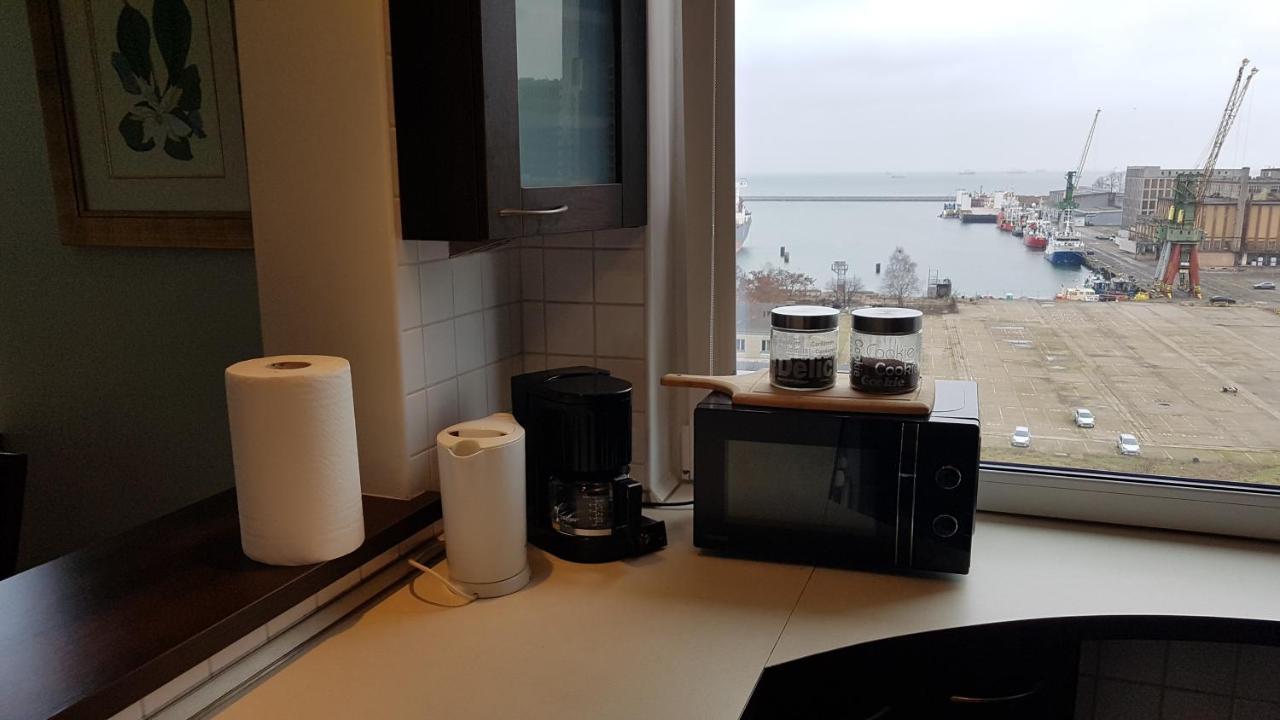 Gdynia Centrum Z Pieknym Widokiem Na Morze I Balkonem 9 Pietro Przy Sea Towers Екстериор снимка
